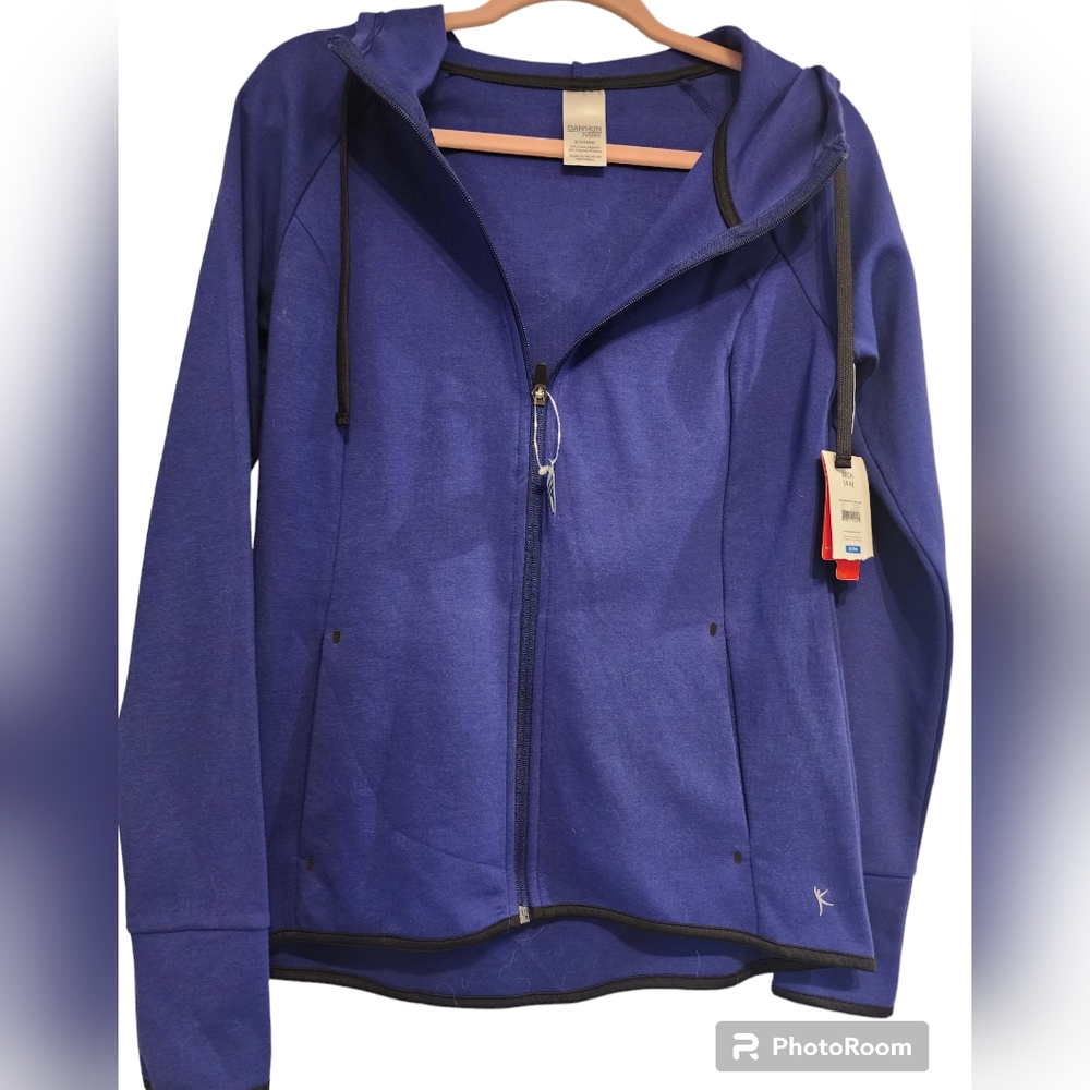 Danskin now full zip hoodie